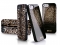 Чехол силиконовый Just Cavalli для iPhone 5S Леопард черный