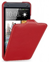 Чехол книжка для HTC One M8 красный