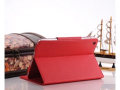 Чехол Leather Case для Ipad Mini красный