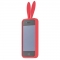 Чехол Уши для iPhone 5S красный