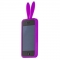 Чехол Уши для iPhone 5S фиолетовый 