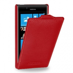 Чехол книжка для Nokia Lumia 925 красный
