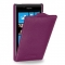 Чехол книжка для Nokia Lumia 520 фиолетовый