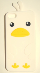 Чехол цыпленок для iPhone 5S белый