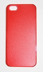 Пластиковая накладка для iPhone 5 красный