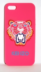 Чехол Kenzo Тигр для iPhone 5 розовый