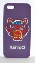 Чехол Kenzo Тигр для iPhone 5 фиолетовый