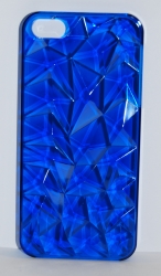 Чехол 3D для iPhone 5 синий