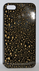 Чехол Капли для iPhone 5 черный