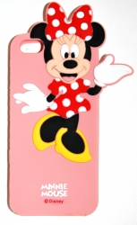 Чехол для iPhone 5 Микки розовый