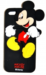 Чехол для iPhone 5S Микки черный