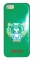 Чехол силиконовый Kenzo для iPhone 5 Тигр зеленый