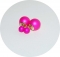 Серьги Диор шарики кислотный розовый
