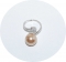 Кольцо Dior со стразами золотистое 925