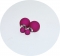 Серьги Dior матовые фиолетовые 925