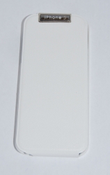Чехол-книжка для iPhone 5 на магните белый