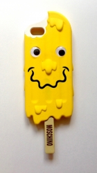 Чехол Moschino Эскимо для iPhone 5 желтый