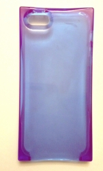 Чехол Льдинка для iPhone 5 фиолетовый