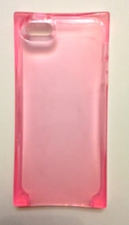 Чехол Льдинка для iPhone 5 розовый