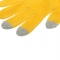 Перчатки для iPhone 4S желтые