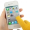 Перчатки для iPhone 4S желтые
