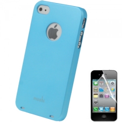 Чехол Moshi iGlaze для iPhone 5 голубой 