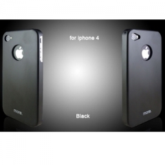 Чехол металлический для iPhone 4S черный