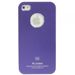 Чехол Air Jacket для iPhone 4S фиолетовый