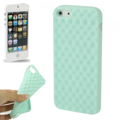 Чехол силиконовый для iPhone 5 матовый мятный