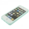 Чехол силиконовый для iPhone 5S матовый мятный