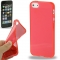 Чехол силиконовый для iPhone 5 красный