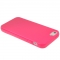 Чехол силиконовый для iPhone 5S глянцевый розовый