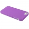 Силиконовый чехол для iPhone 5 фиолетовый матовый