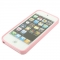 Чехол силиконовый для iPhone 5 розовый
