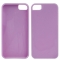Чехол силиконовый для iPhone 5 лиловый 