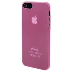Ультратонкий чехол для iPhone 5S розовый