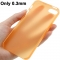 Ультратонкий чехол для iPhone 5 оранжевый
