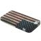Чехол силиконовый для iPhone 5S Американский флаг