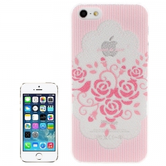 Чехол для iPhone 5 Розовые цветочки