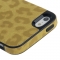 Чехол Леопард для iPhone 5 желтый