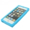 Чехол Кассета для iPhone 5 голубой
