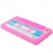 Чехол Кассета для iPhone 5 розовый
