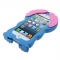 Чехол Стич для iPhone 5S голубой