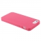 Чехол силиконовый для iPhone 5 розовый  