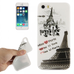 Силиконовый чехол Paris для iPhone 5S