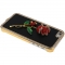 Чехол Роза для iPhone 5S со стразами