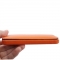 Чехол - книжка Melkco для iPhone 5S оранжевый