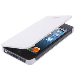 Чехол - книжка Flip Case для iPhone 5S белый