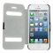 Чехол - книжка Flip Case на магните для iPhone 5 белый