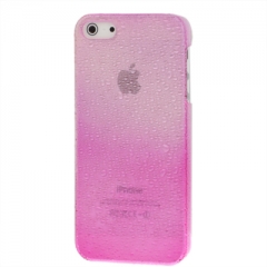 Чехол градиент для iPhone 5S розовый
